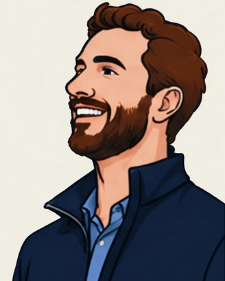 Retrato ilustrado de Eugenio Cutolo