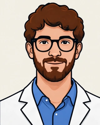 Retrato ilustrado de Marc Viles